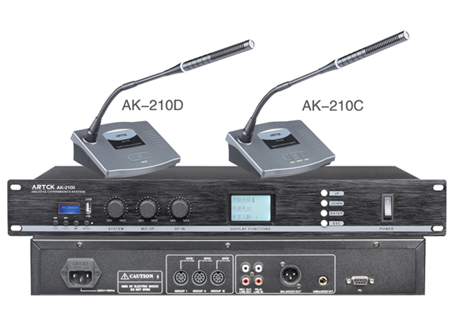 AK-2100 Wired Discussion Conference System