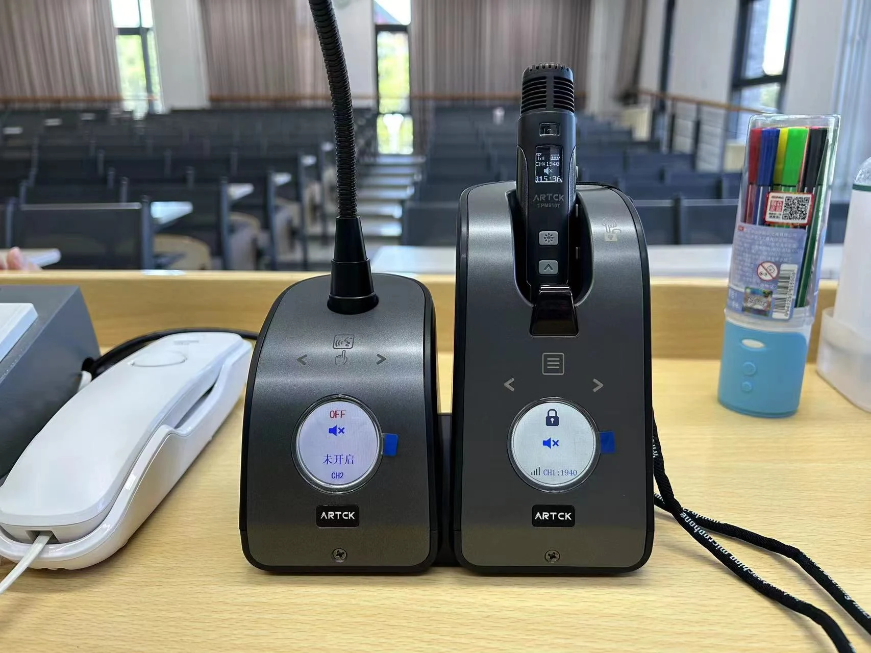 ARTCK AUDIO wireless teaching microphone system at Peking University